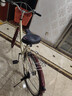美昱山地自行车男城市自行车学生淑女单车成人实心胎通勤车 芭蕾-豪华版-咖啡色 26寸实心胎【建议160-180cm】 实拍图