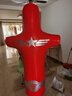 爱倍健（AIBEIJIAN） 拳击沙袋立式吸盘不倒翁沙包散打泰拳训练武术搏击健身器材家用 1.65米红人形【2档摆幅任意调】 实拍图
