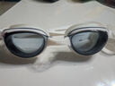 李宁LI-NING近视泳镜防水防雾男女高清游泳眼镜近视专用游泳镜LNJT224-13极光白450度 实拍图