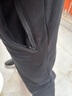 安踏加绒男裤运动裤子男士冬季款加厚保暖针织直筒健身训练长裤卫裤 【冬季加绒直筒裤】logo款/黑-1 L (175) 适合130-150斤 实拍图