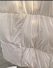 无印良品100%白鹅羽毛被子 羽毛绒丝冬被 秋冬被芯约5.9斤200*230cm白色 实拍图