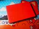 西部数据（WD）5TB 移动硬盘 USB3.0 My Passport随行版2.5英寸 红 机械硬盘 笔记本电脑外接 大容量加密存储 实拍图
