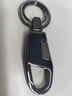 九乘（JIUCHENG）汽车钥匙扣电动自行车防丢腰挂男士摩托车钥匙扣创意简约 黑6611 实拍图