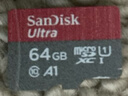 闪迪（SanDisk）64GB TF（MicroSD）内存卡 A1 U1 C10 至尊高速移动版存储卡 读速140MB/s 手机平板游戏机内存卡 实拍图