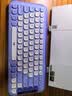 罗技（Logitech）POP ICON KEYS无线蓝牙键盘 AI轻音薄膜电脑办公键盘鼠标套装mac ipad键鼠套装泡泡键盘自定义85键 POP ICON KEYS 紫色 实拍图