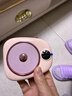 索爱（soaiy）655无线磁吸领夹小蜜蜂扩音器教师专用蓝牙音箱音响防啸叫TF卡喇叭磁吸麦克风导游户外便携式 粉 实拍图