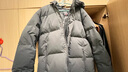 京东京造羽绒服男鸭绒加厚防寒工装面包服短款冬季外套衣服 灰色 M 实拍图