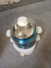 小熊（Bear）煮蛋器 蒸蛋器 自动断电小型不锈钢早餐神器 旋钮定时 双层蒸煮鸡蛋ZDQ-K14E1 实拍图