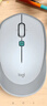 罗技（Logitech） M380 无线鼠标 无线2.4G 办公鼠标 百度AI智能语音输入打字翻译 家用办公型M380 珍珠白 实拍图