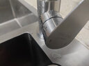 四季沐歌厨房水龙头304不锈钢360°旋转拉丝冷热洗碗池水槽洗菜盆龙头 实拍图