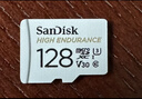 闪迪（SanDisk）128GB TF（MicroSD）4K内存卡 行车记录仪 监控摄像头专用 10,000小时录制 重复读写高耐用存储卡 实拍图