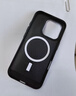 闪曼巴适用于iPhone保护套游戏降温散热透气磨砂超薄适用苹果手机壳全包防摔简约ins风无线充电硬壳 【黑色 】透气磁吸散热壳 iPhone14promax 实拍图