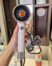 直白高速吹风机家用负离子护发低音大功率速干电吹风筒甄选礼盒生日新年礼物女生国家补贴S1白色基础版 实拍图