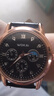 正品男士手表高档休闲石英表简约气质男表皮带高颜值罗马时尚腕表 军团款 实拍图