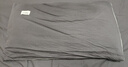 无印良品纯棉枕套A类100%新疆棉枕头套全棉枕巾枕芯套 48x74cm一对装  灰 实拍图