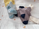 尼多熊儿童袜子秋冬中长筒袜子加厚长筒新生儿透气宝宝堆堆袜子儿童 实拍图