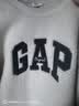 GAP男女装仿羊羔绒贴布绣抓绒卫衣套头上衣609065 米色 L (175/96A)亚洲尺码【偏大,建议拍小一码】 实拍图