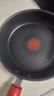 特福（Tefal）平底锅家用牛排不粘煎锅少油烟有钛煎饼锅电磁炉燃气灶通用24cm 实拍图