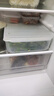 禧天龙冰箱保鲜盒食品级冰箱收纳盒塑料密封盒蔬菜水果冷冻盒 4.5L 3个 实拍图