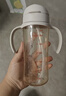 贝亲（Pigeon）自然成长翻盖直饮吸管 大童奶瓶330ml 经典款 18月+  AA278 实拍图