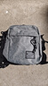 男士单肩包多层小背包轻便通勤休闲户外男斜挎包 灰色 实拍图
