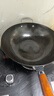京严炒锅章丘款铁锅无涂层炒菜不粘锅家用精铁锅具燃气电磁炉用已开锅 【灶具通用】适合5-8人  赠盖铲  直径 34cm 百年工艺｜传统铁锅｜健康不沾 实拍图