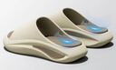 奥康（Aokang）运动拖鞋男士夏季外穿eva防滑防臭厚底踩屎感户外沙滩凉拖鞋男 卡其棕 42-43 【适合41-42】 实拍图