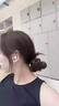 戚小米（QI XIAO MI）S999纯银淡水珍珠耳钉女防堵针养耳洞小耳环高级感耳骨钉足银耳饰 3mm白色珍珠耳钉一对【999足银】适合养耳洞 实拍图