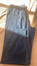 优衣库女装棉质牛仔舒适九分裤/水洗产品休闲百搭478995 473801 478995/67海蓝色 M 实拍图