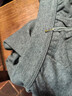 浪莎秋裤男单件纯棉薄款羊毛抑菌护膝男士棉毛裤保暖线裤衬裤深灰 3XL 实拍图