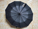 天堂伞全自动伞雨伞加固大伞12骨三折伞黑胶防紫外线伞晴雨两用伞可定制 黑色-全自动12骨 实拍图