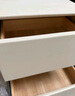 锦汐床头柜实木奶油风收纳柜卧室2025新款床边柜简约轻奢高级感置物柜 【加厚实木】50CM-双抽# 实拍图