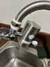 九阳（Joyoung）净水器水龙头过滤器家用非直饮厨房前置净化自来水不锈钢机身加粗滤芯 1机4芯 实拍图