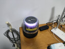 哈曼卡顿蓝牙音箱 桌面家用电脑音响家庭影院生日礼物 居家艺术音响 氛围感推荐 (黑金配色) 音乐曜石 音箱 实拍图