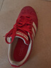 adidas「T头鞋」VL COURT复古休闲板鞋德训鞋男女阿迪达斯轻运动 浅猩红/暖香草色/黄色   35.5 实拍图