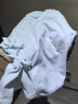 童泰（TONGTAI）婴儿和服半背衣纯棉四季0-3个月新生儿衣服宝宝居家上衣2件装 绿色（双层护肚款） 52 码(建议0-2个月身高50-55cm) 实拍图