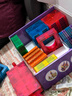 布鲁奇彩窗磁力片儿童玩具男孩3-6岁磁力积木磁性益智玩具1-3岁生日礼物 实拍图
