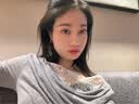 UR2026春季新款女装度假褶皱拼接蕾丝一字肩长袖T恤UWJ450159 花灰 (面料微透) XS 实拍图