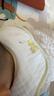 十月结晶婴儿围嘴新生儿口水巾宝宝围兜纯棉花瓣围嘴防水0-2岁 漫步森海3条【8层加厚款】 实拍图