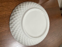 京东京造 餐具套装 盘子碟子乔迁之喜陶瓷家用 鎏金骨瓷 深盘8英寸*4 实拍图