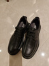 海澜之家HLA皮鞋男头层牛皮鞋子男士秋冬正装商务休闲鞋男 010A 黑色 41 实拍图