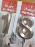 佳妍18岁生日蜡烛 成人礼场景布置派对道具数字蜡烛 实拍图