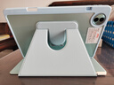 MAGUS适用于荣耀平板10保护套12.1英寸保护壳带笔槽全包防摔亚克力可旋转钢化膜手写笔套装蓝 实拍图