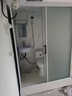 五阆机械（可上门安装）淋浴房整体淋浴房一体卫生间农村家用隔断干湿分离 1.0*1.2M 含马桶 正开门 实拍图