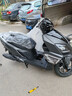 嘉陵悦来150高配燃油摩托车新款踏板uy款上班通勤代步车可上牌磨砂黑 实拍图
