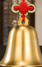 缤越铜铃铛挂件全铜铃挂门口黄铜风铃超响声中式入户门对大门挂件小号 实拍图