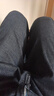 罗蒙（ROMON）男士牛仔裤男秋冬商务休闲裤男弹力直筒男裤厚款深档直筒长裤高腰 深蓝色+浅蓝色【冬季款】 加绒 31 【腰围2尺4建议115-125斤】 实拍图
