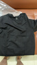 拇指白小T一代纯棉短袖T恤男女春夏休闲小白丅百搭打底衫 墨黑男款 M  实拍图