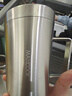 美厨（MAXCOOK）316不锈钢水杯马克杯 双层泡茶杯子办公室家用500ml带盖MCB8951 实拍图