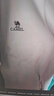 骆驼（CAMEL）户外软壳衣情侣款防水防风夹克加绒连帽外套潮 AA32263652A 实拍图